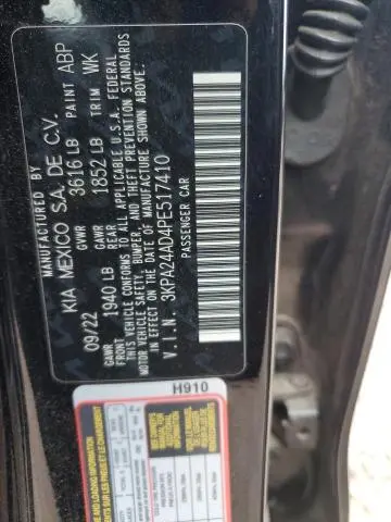 2023 KIA RIO LX  