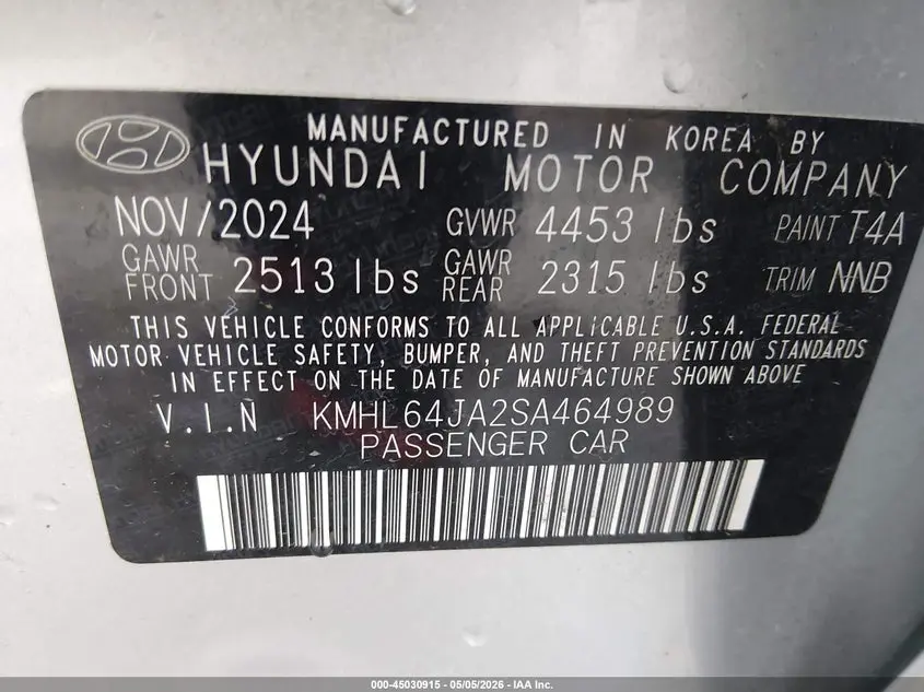 2025 HYUNDAI SONATA SEL
