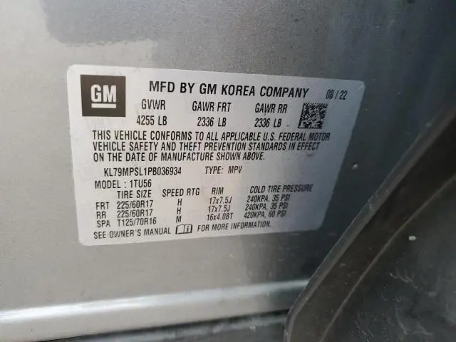 2023 CHEVROLET TRAILBLAZER LT  