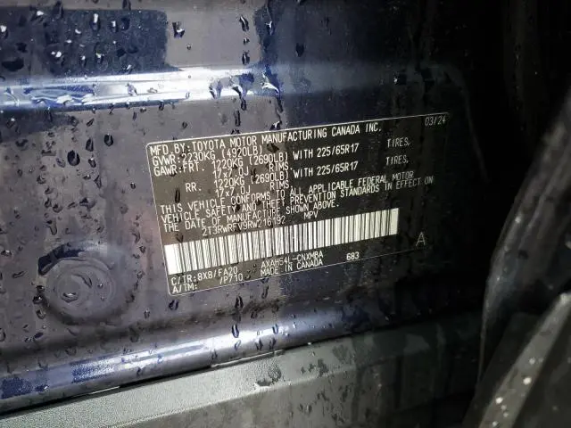 2024 TOYOTA RAV4 XLE  