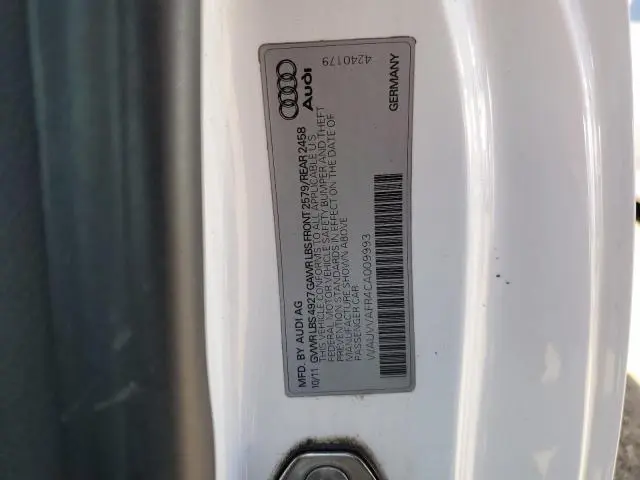 2012 AUDI S5 PRESTIGE