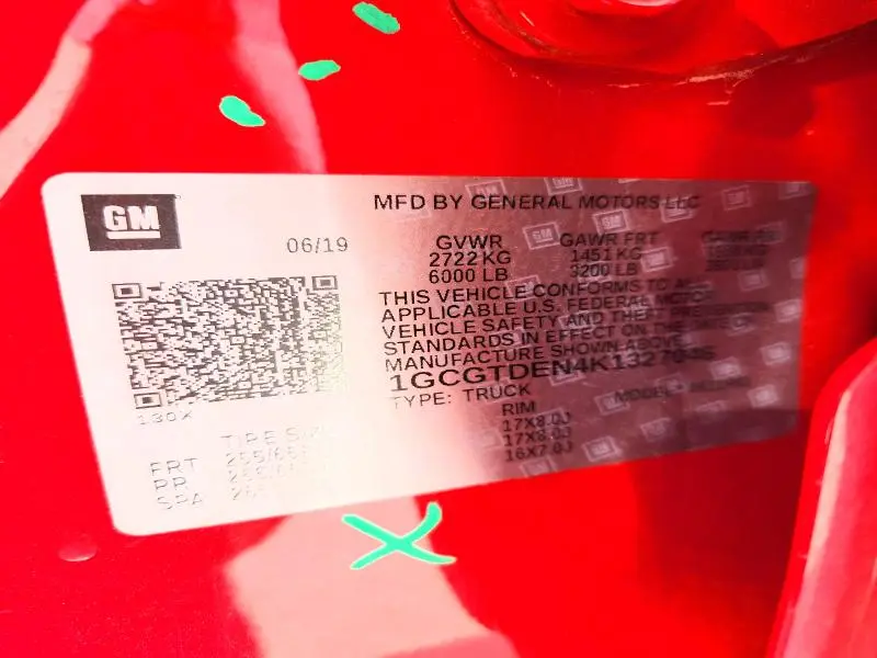 2019 CHEVROLET COLORADO Z71  