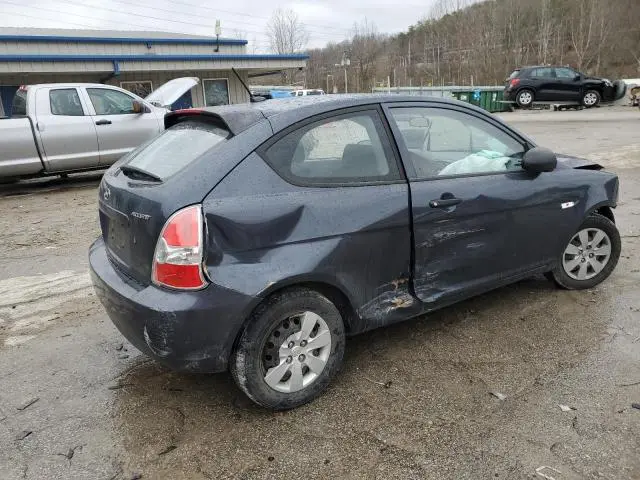 2010 HYUNDAI ACCENT BLUE