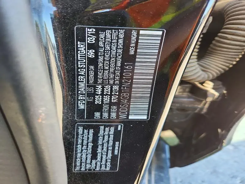2015 MERCEDES-BENZ CLA 250 4MATIC  