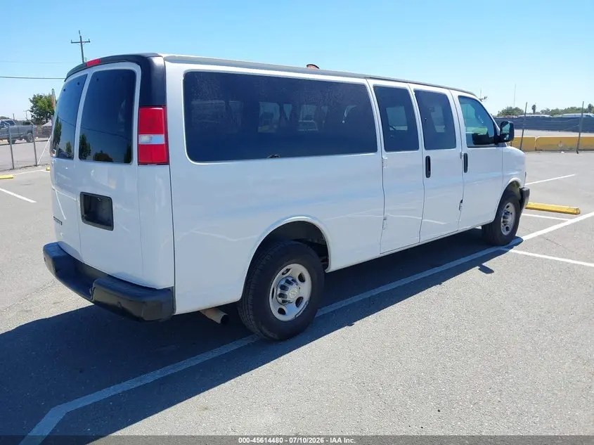 2020 CHEVROLET EXPRESS PASSENGER RWD 3500 EXTENDED WHEELBASE LS