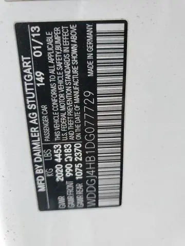 2013 MERCEDES-BENZ C 250  