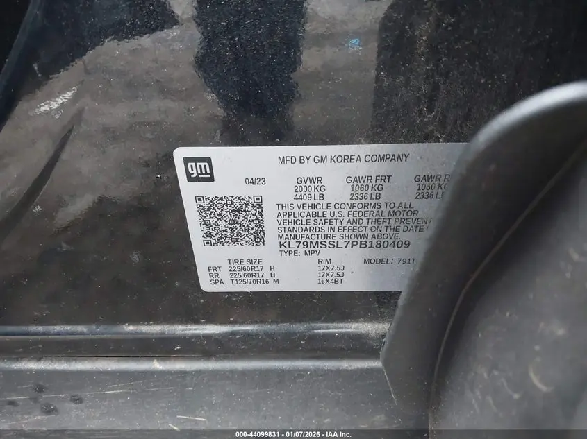 2023 CHEVROLET TRAILBLAZER AWD ACTIV