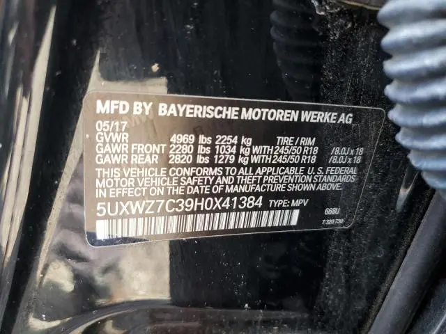 2017 BMW X3 SDRIVE28I  