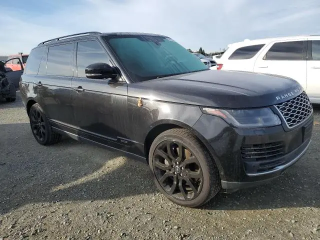 2019 LAND ROVER RANGE ROVER SUPERCHARGED  