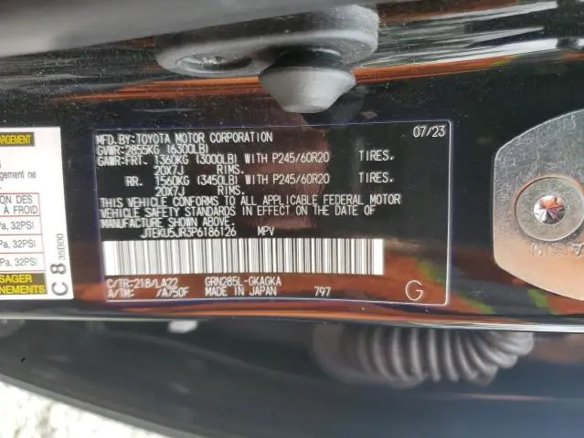 2023 TOYOTA 4RUNNER LIMITED  