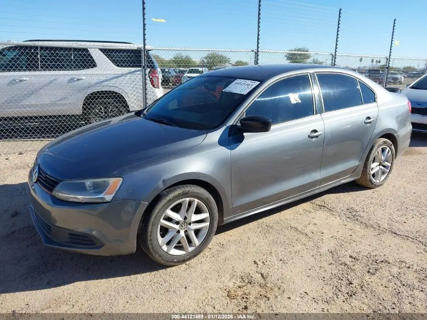 2012 VOLKSWAGEN JETTA 2.0L S