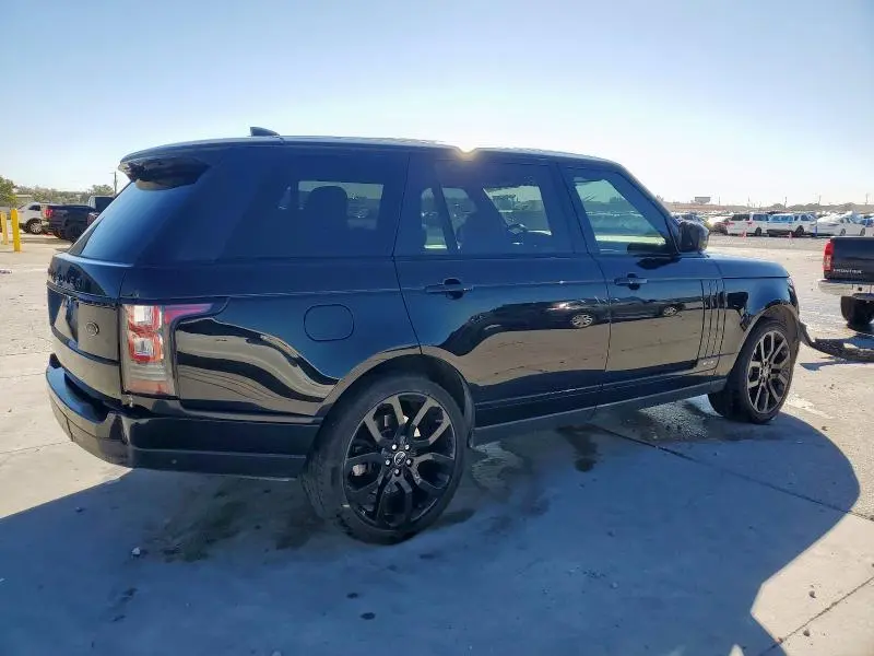 2017 LAND ROVER RANGE ROVER SUPERCHARGED  