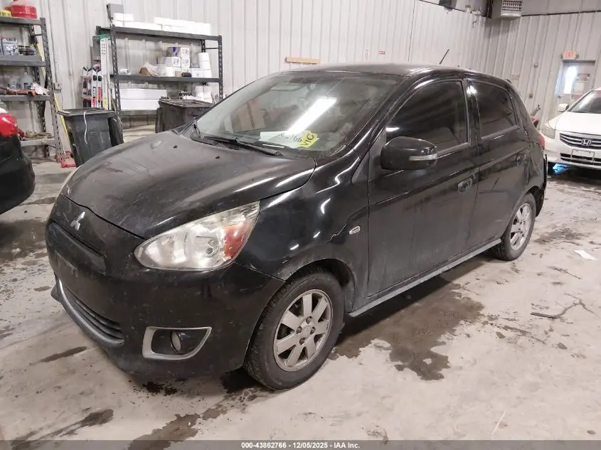2015 MITSUBISHI MIRAGE ES