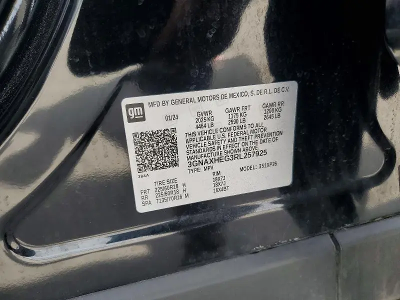 2024 CHEVROLET EQUINOX LS  