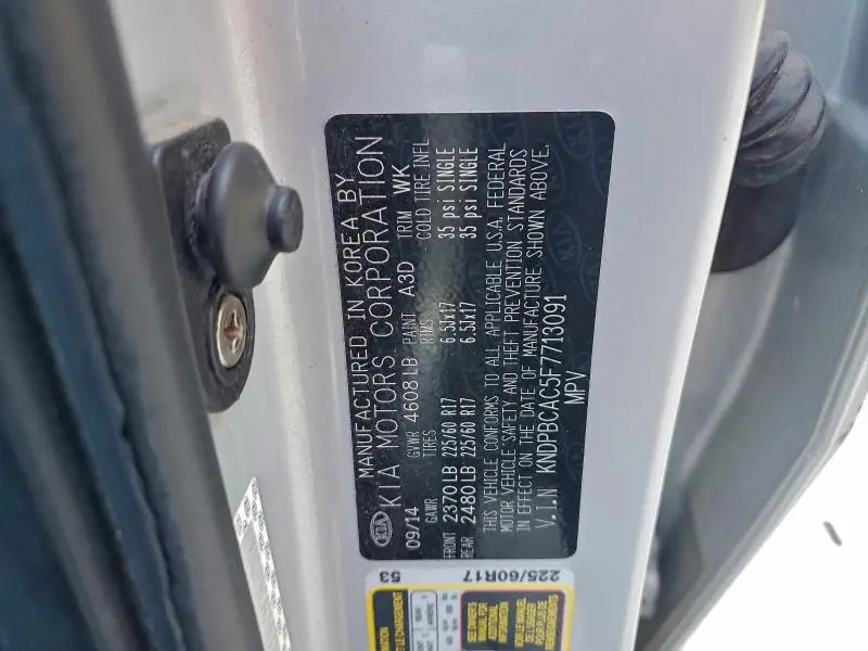 2015 KIA SPORTAGE LX  