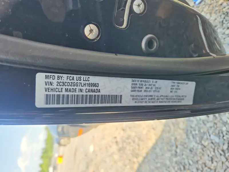 2020 DODGE CHALLENGER SXT  