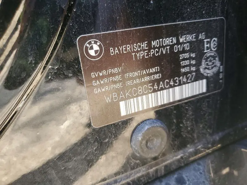 2010 BMW 750 LI XDRIVE  
