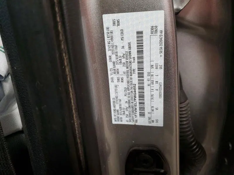 2023 FORD F150 LIGHTNING PRO  