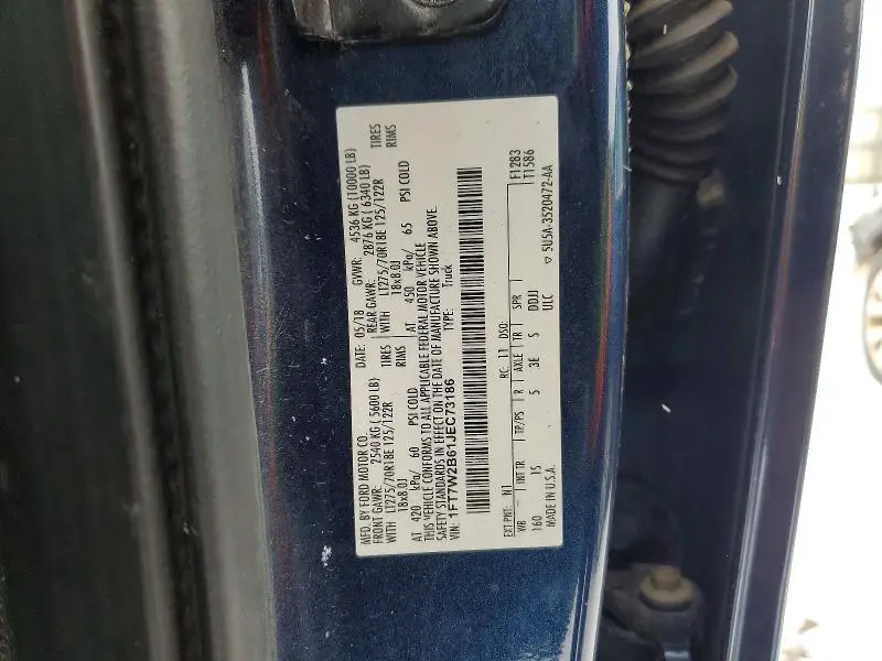 2018 FORD F250 SUPER DUTY  