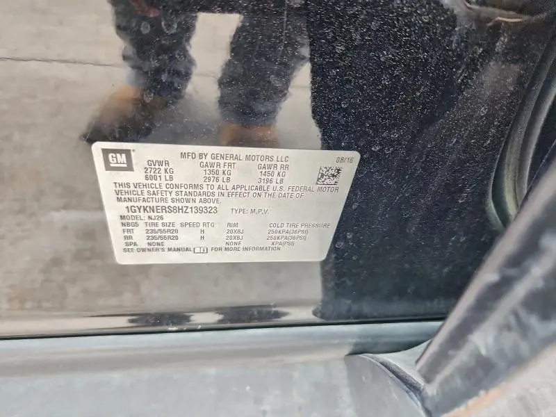 2017 CADILLAC XT5 PREMIUM LUXURY  