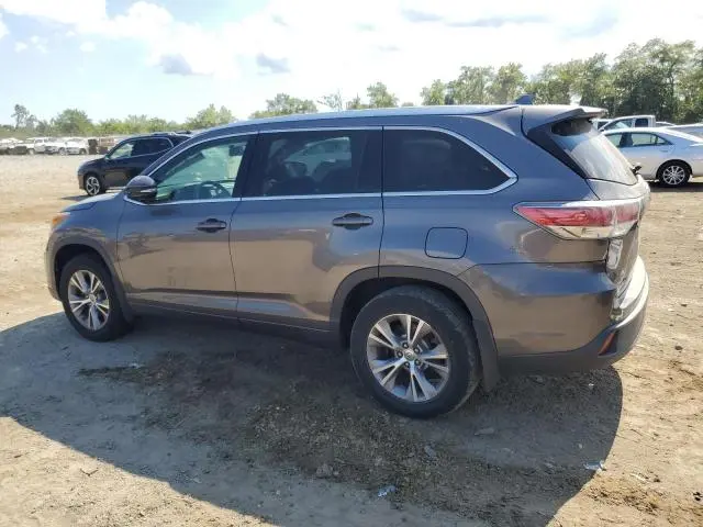 2015 TOYOTA HIGHLANDER XLE  