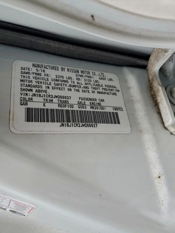 2018 NISSAN ROGUE SPORT S  