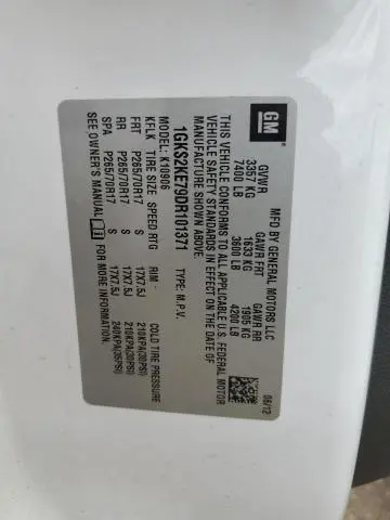 2013 GMC YUKON XL K1500 SLT  