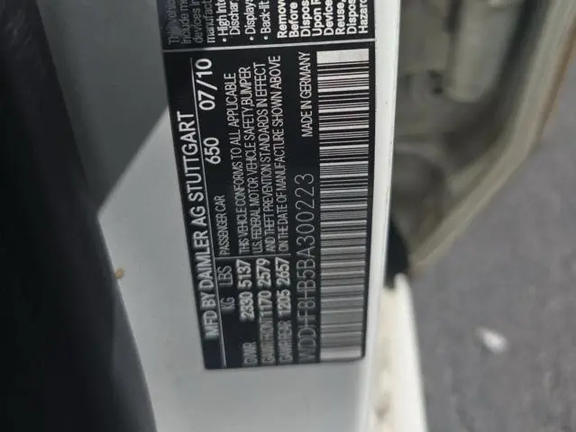 2011 MERCEDES-BENZ E 350 4MATIC  