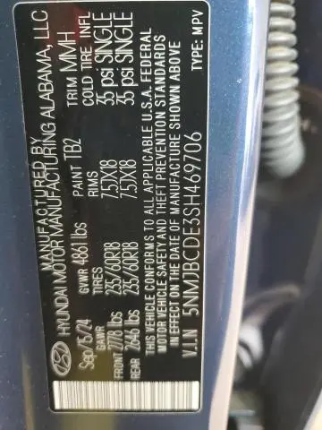 2025 HYUNDAI TUCSON SEL  