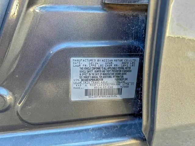 2017 NISSAN SENTRA S  