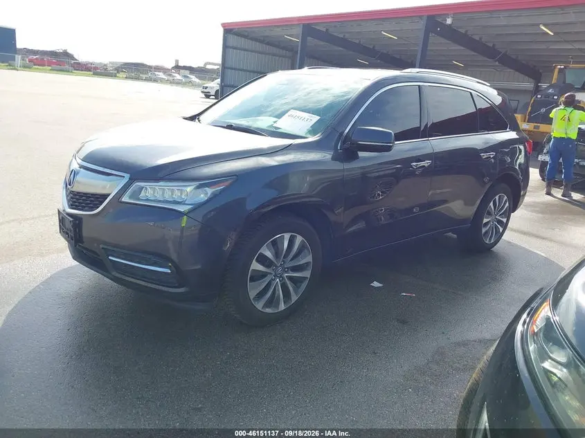 2016 ACURA MDX TECHNOLOGY   ACURAWATCH PLUS PACKAGES/TECHNOLOGY PACKAGE