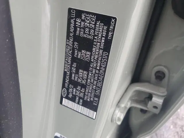 2022 HYUNDAI SANTA CRUZ SEL  