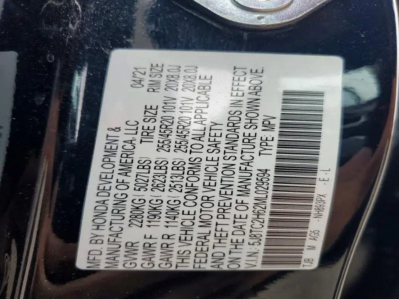 2021 ACURA RDX A-SPEC  