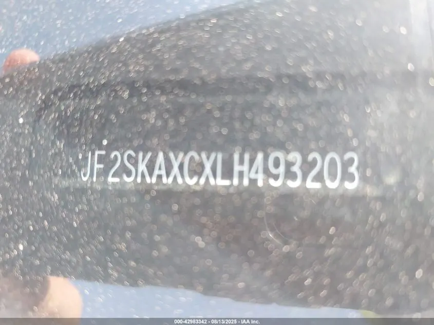 2020 SUBARU FORESTER TOURING