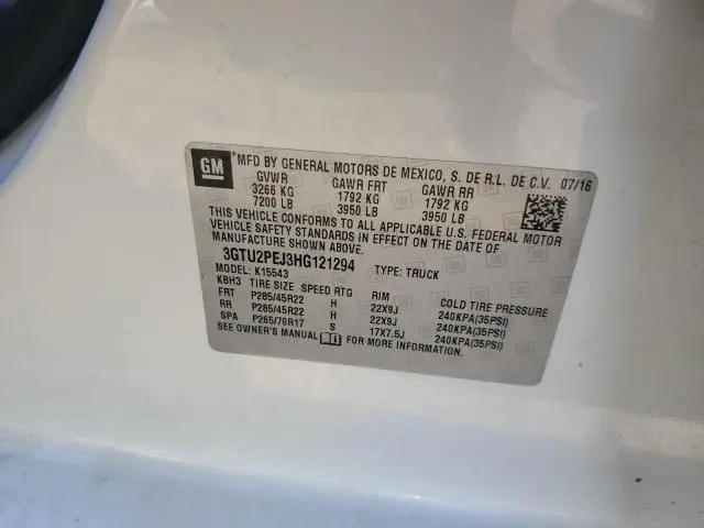 2017 GMC SIERRA K1500 DENALI  