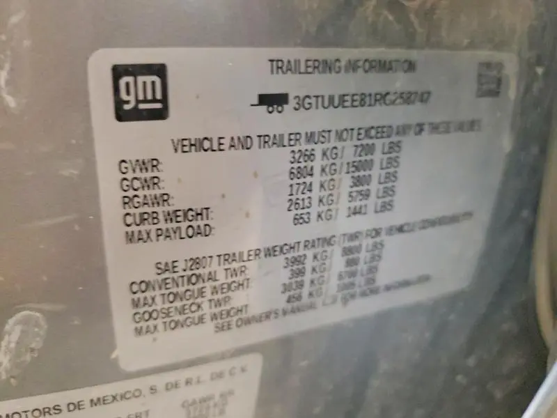 2024 GMC SIERRA K1500 AT4  