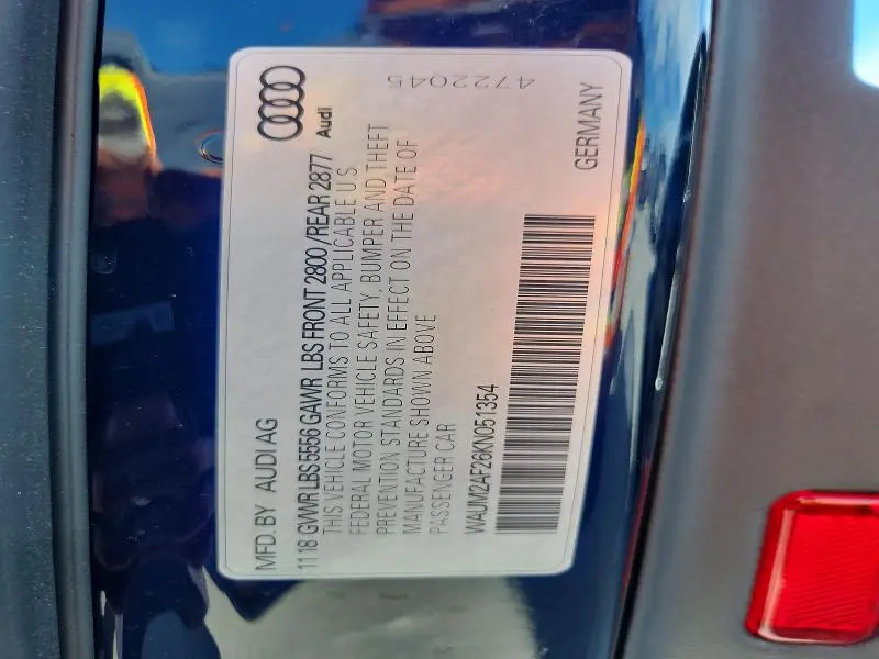 2019 AUDI A6 PRESTIGE  