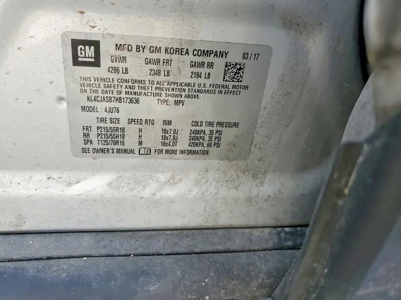 2017 BUICK ENCORE PREFERRED  