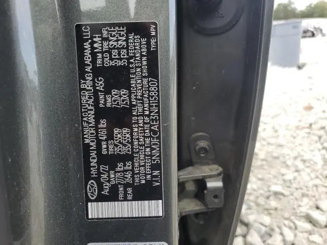 2022 HYUNDAI TUCSON SEL  