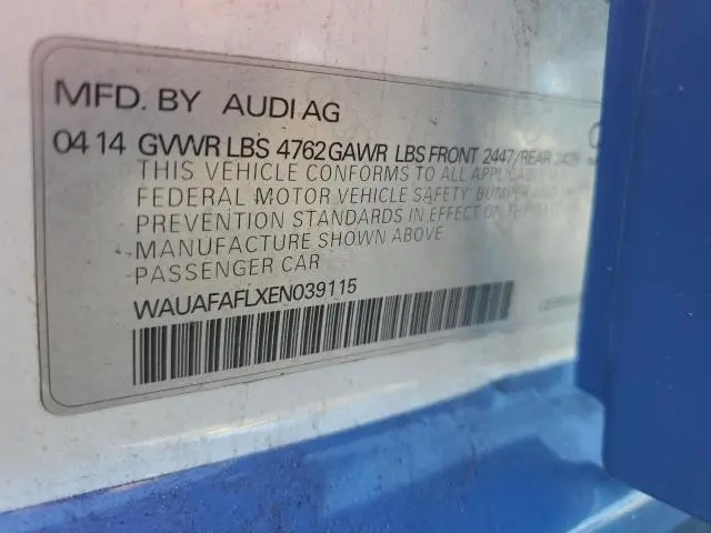 2014 AUDI A4 PREMIUM  