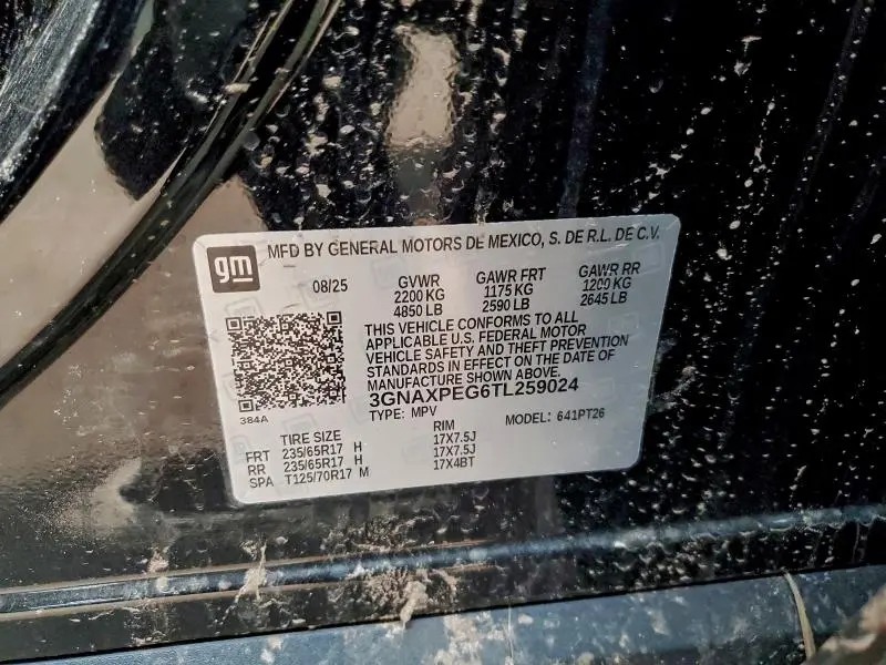 2026 CHEVROLET EQUINOX LT  