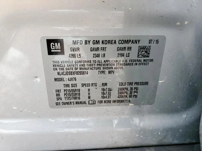2015 BUICK ENCORE PREMIUM  