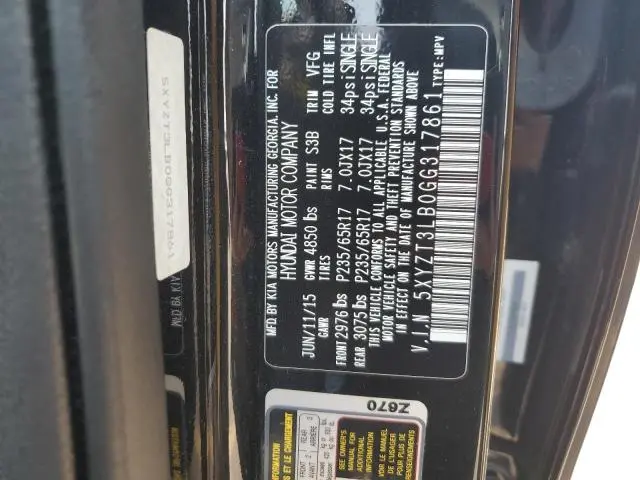 2016 HYUNDAI SANTA FE SPORT   