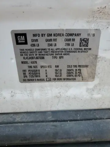 2020 BUICK ENCORE PREFERRED  