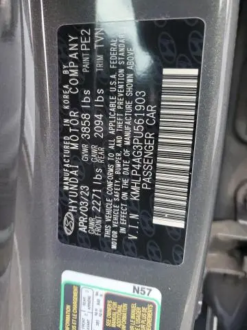 2023 HYUNDAI ELANTRA LIMITED  