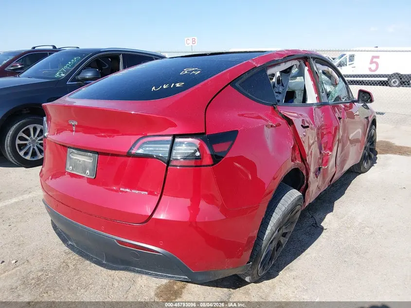 2021 TESLA MODEL Y LONG RANGE DUAL MOTOR ALL-WHEEL DRIVE