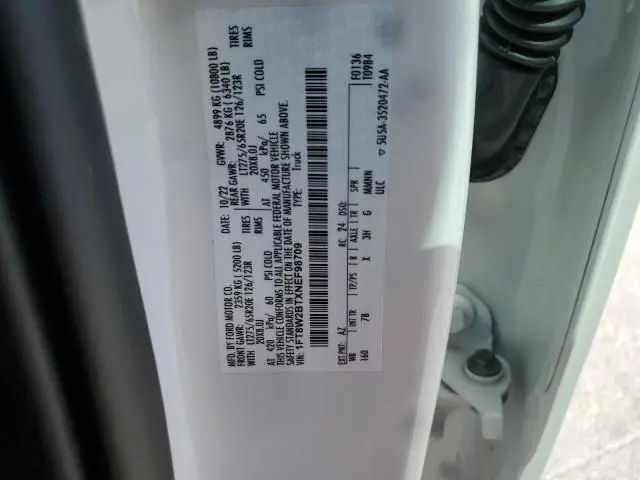 2022 FORD F250 SUPER DUTY  