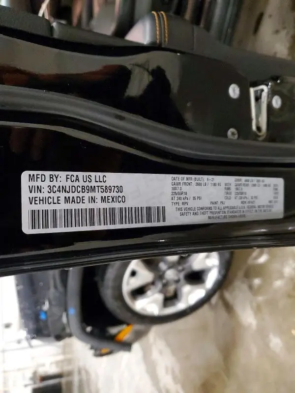 2021 JEEP COMPASS LIMITED  