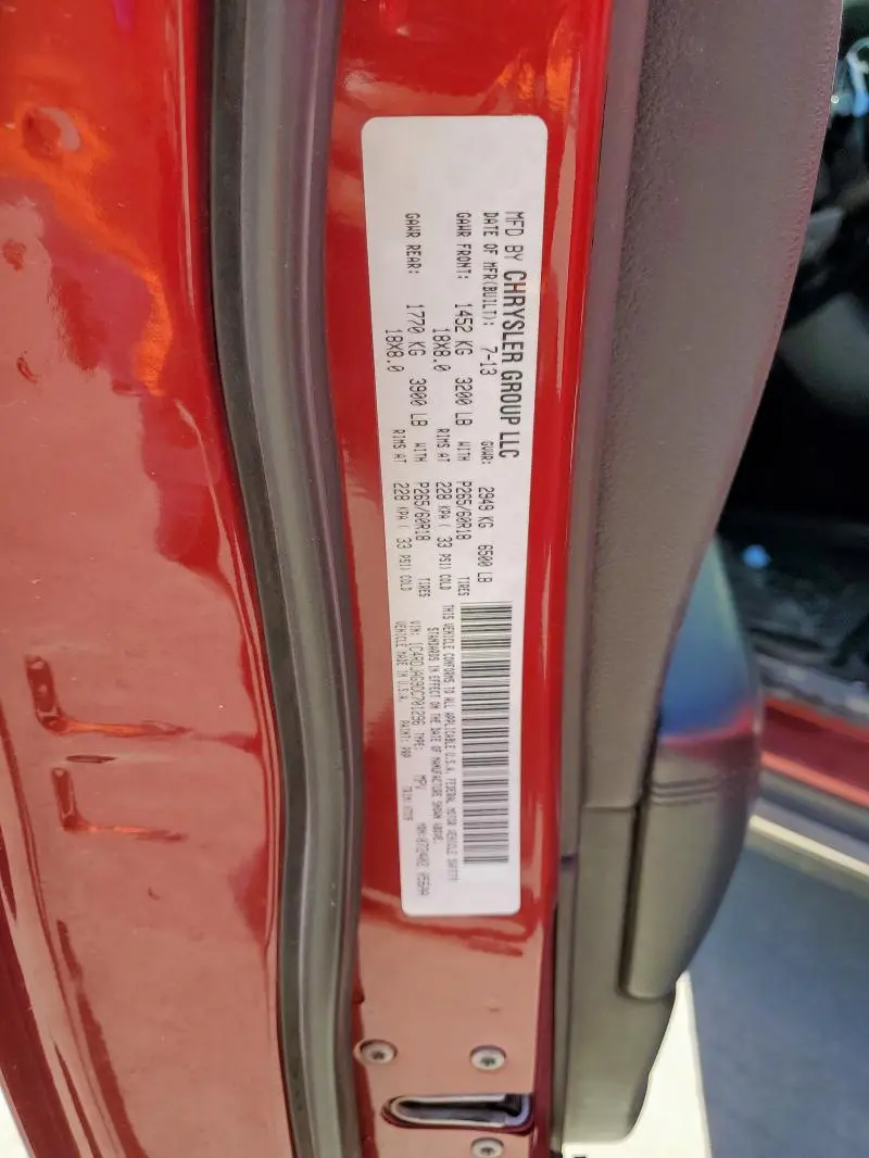 2013 DODGE DURANGO SXT  