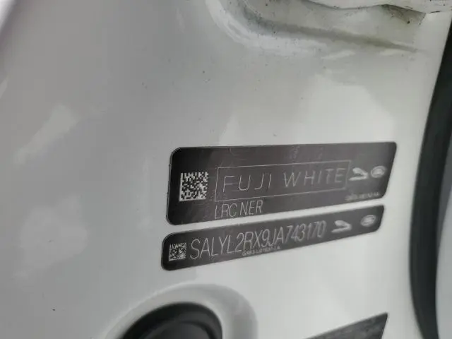 2018 LAND ROVER RANGE ROVER VELAR R-DYNAMIC SE  